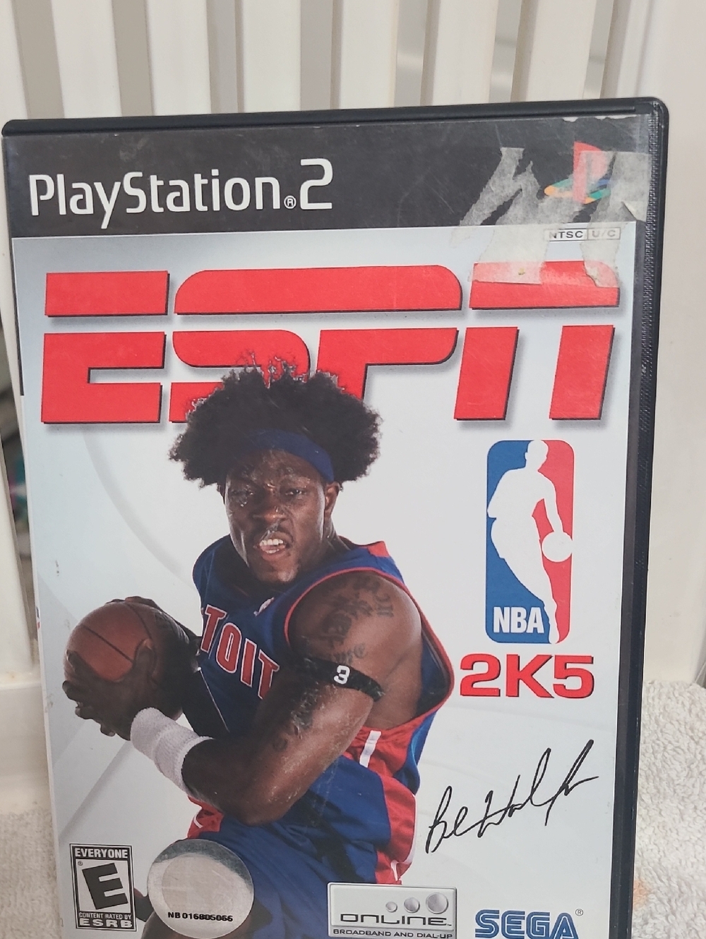 ESPN NBA 2K5 PlayStation 2 Video Game - Blue/Red